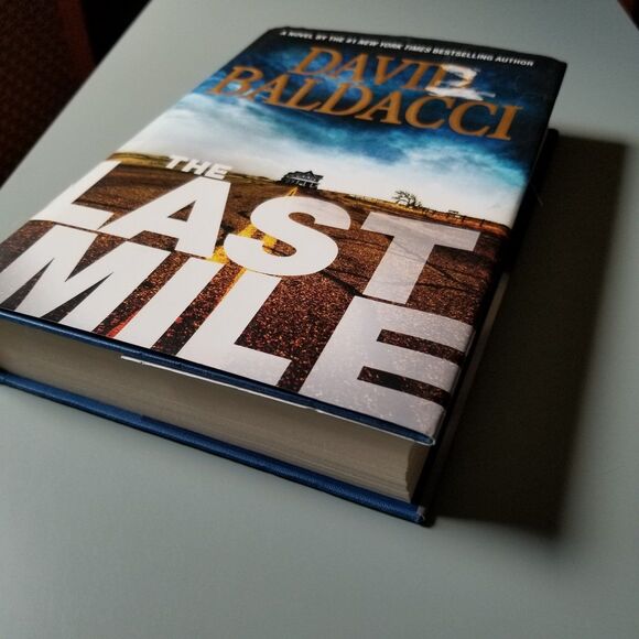 The Last Mile by David Baldacci hardcover book first edition - Picture 3 of 5